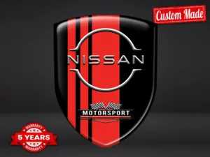 Nissan Calcomanías Resina Estilo Premium Lujo Cúpula Drift